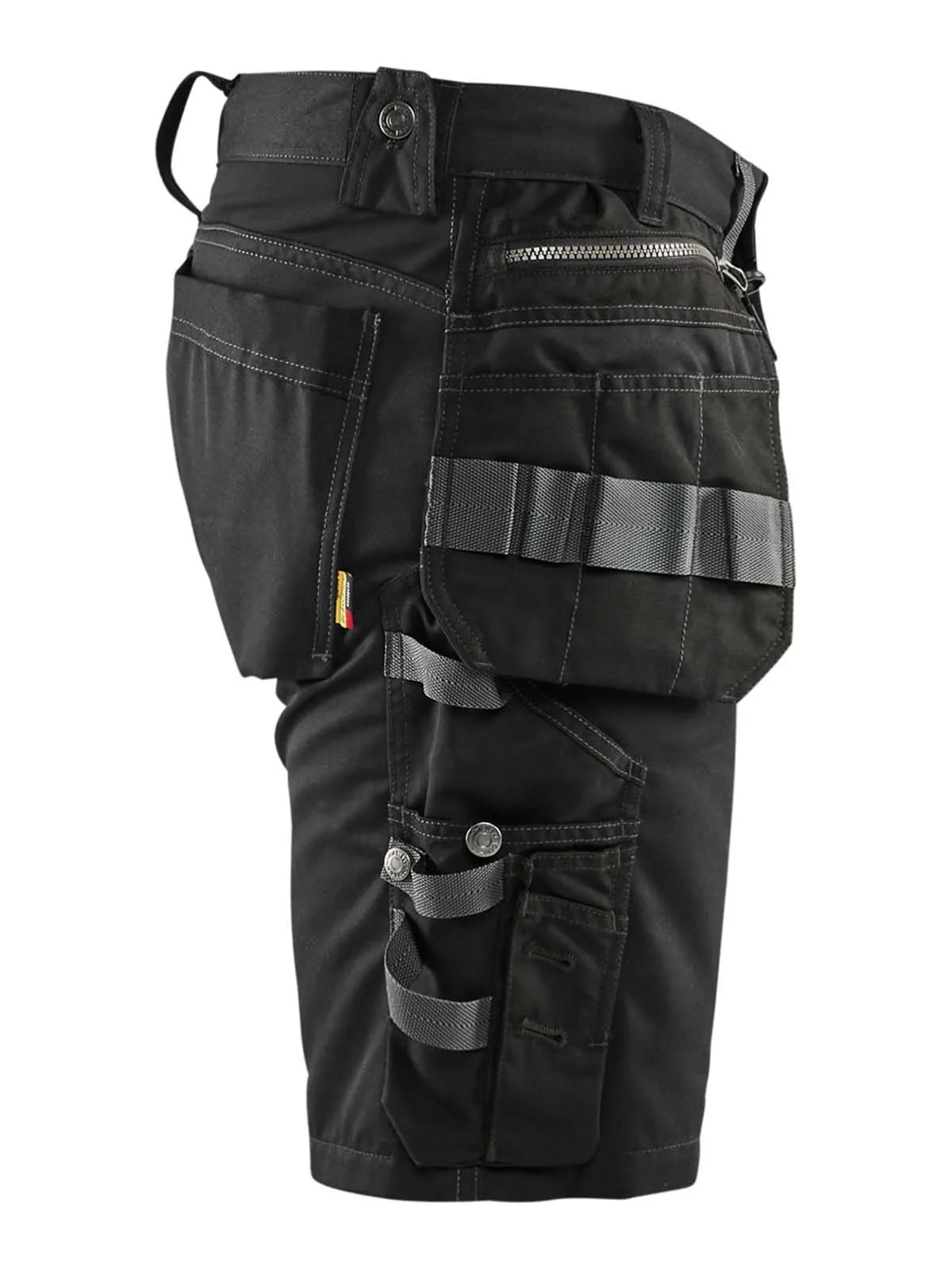 1598-1860&#x20;Work&#x20;Short&#x20;Holster&#x20;Pockets&#x20;Stretch&#x20;-&#x20;Bl&#xE5;kl&#xE4;der