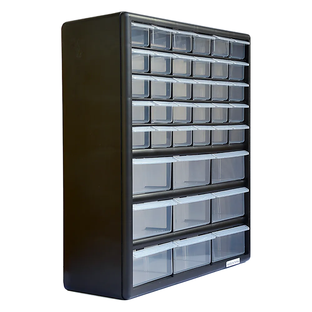 39 Clear Plastic Drawers Storage Cabinet Organizer