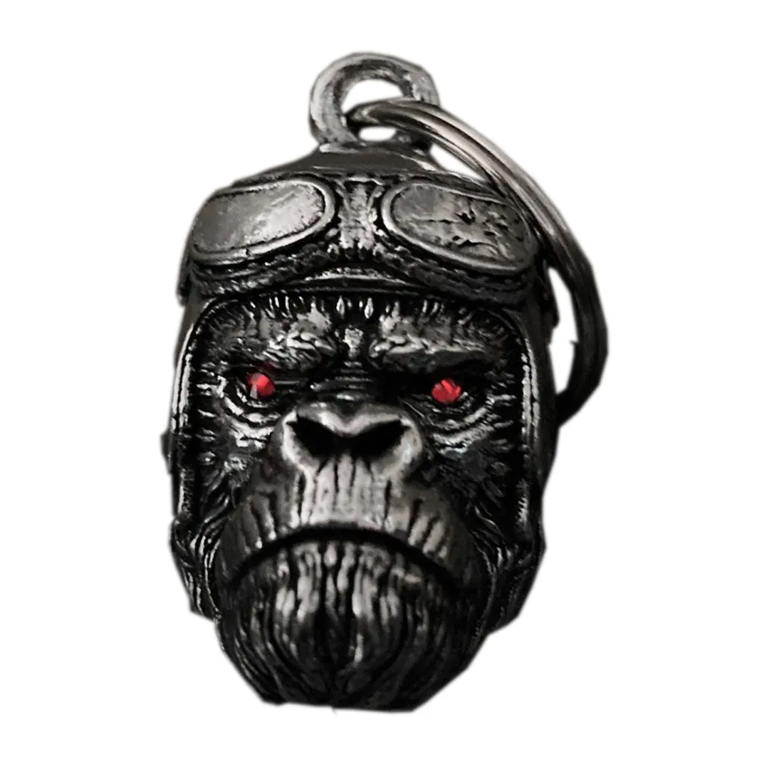 3D Biker Red Eye Gorilla Guardian Angel Bell