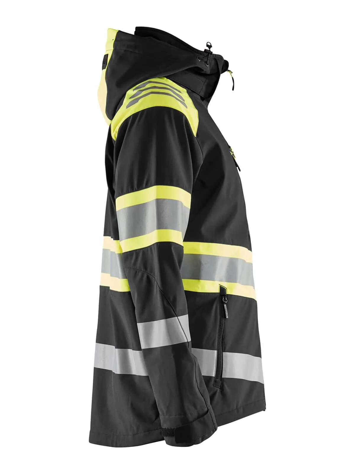 4494-2513&#x20;High&#x20;Vis&#x20;Work&#x20;Jacket&#x20;Softshell&#x20;-&#x20;Bl&#xE5;kl&#xE4;der