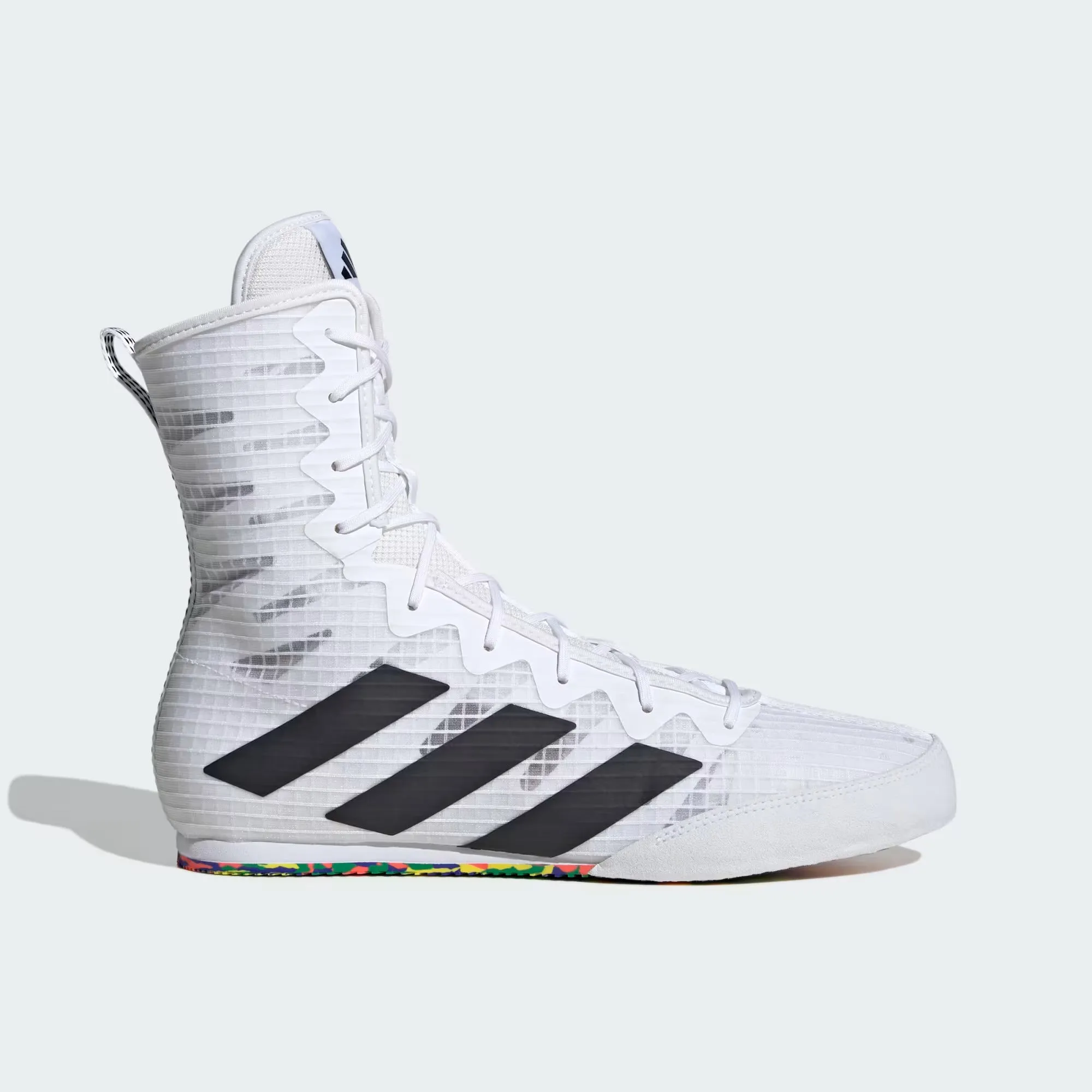Adidas BOX HOG 4 Boxing Shoes White