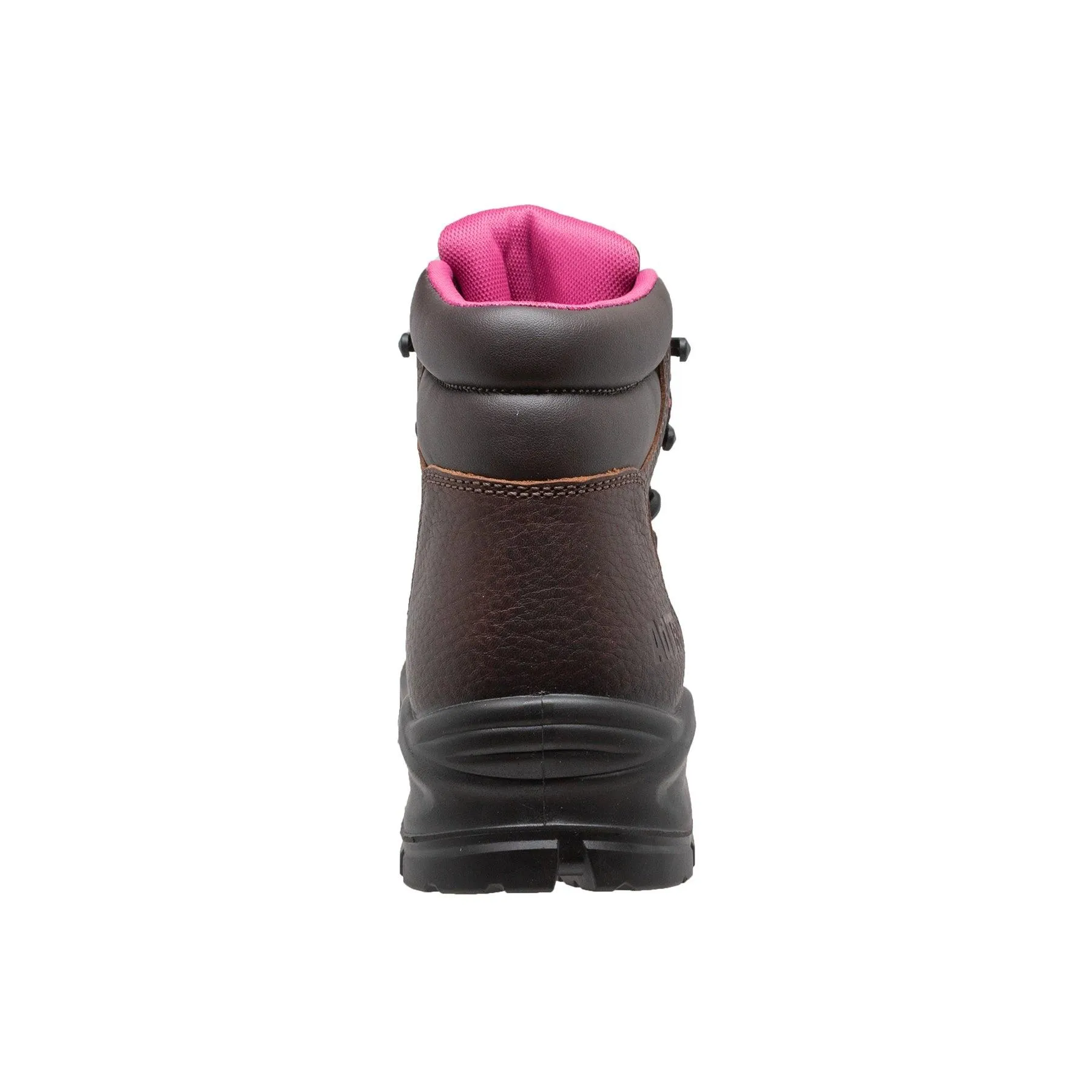 AdTec Women's 6" Waterproof Cap Toe Work Boot Brown