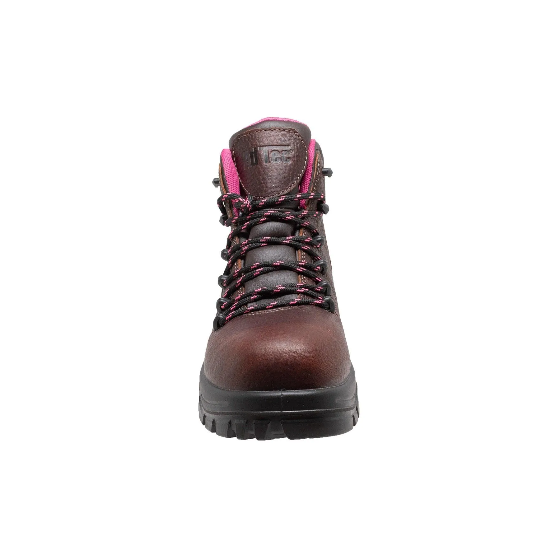 AdTec Women's 6" Waterproof Cap Toe Work Boot Brown