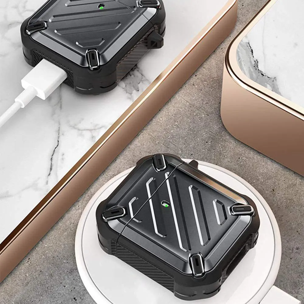 Apple AirPods 1 & 2 Unicorn Beetle Pro Rugged Case-Black
