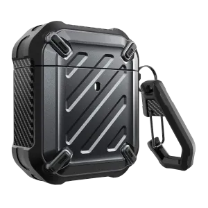Apple AirPods 1 & 2 Unicorn Beetle Pro Rugged Case-Black