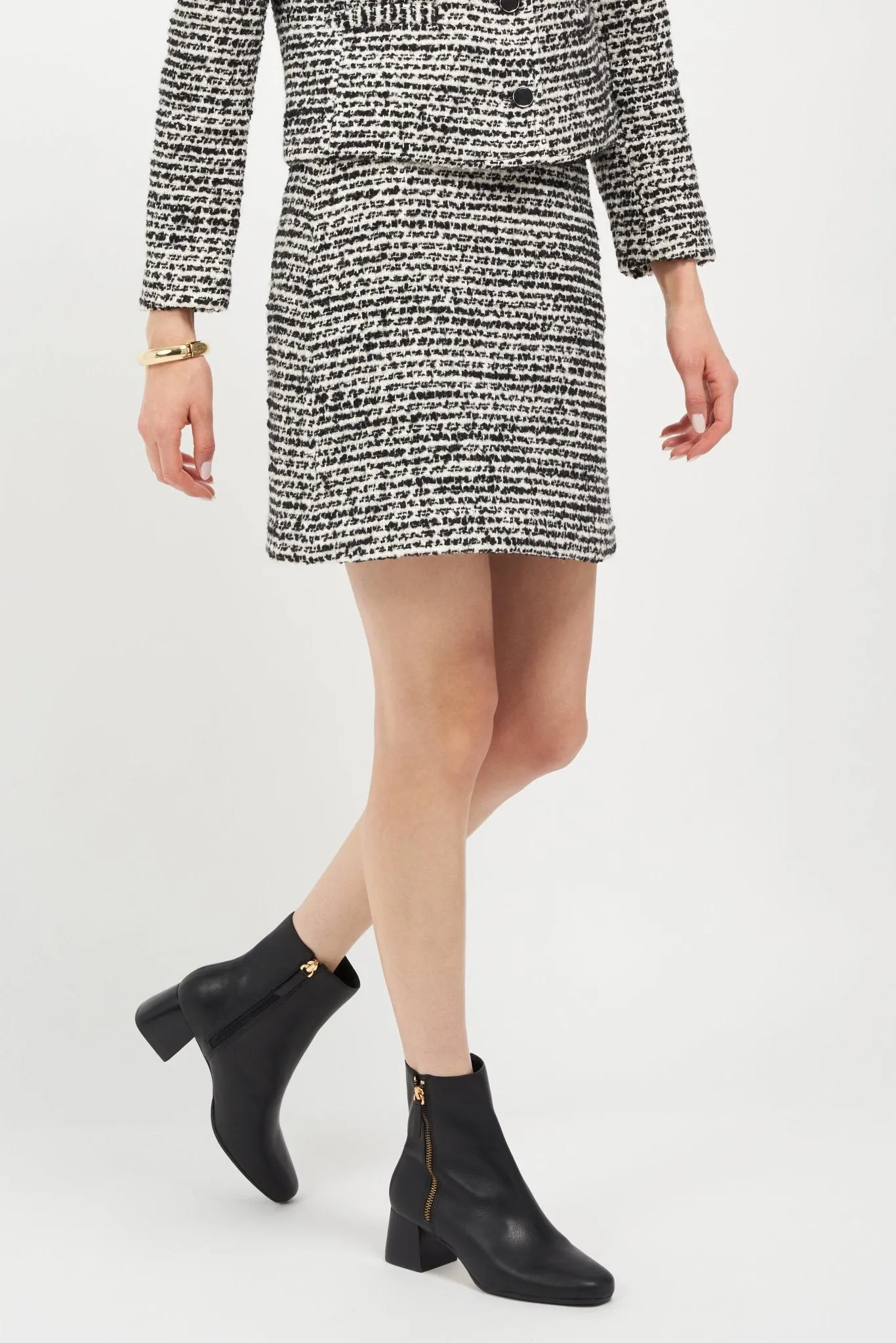 Arina Bootie Black Lux Nappa