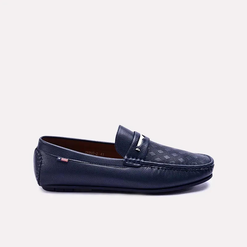 Berenger Blue Penny Loafers 0130869