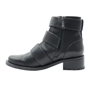 Blondo Camila Riding Ankle Boots Leather Black Colour For Women
