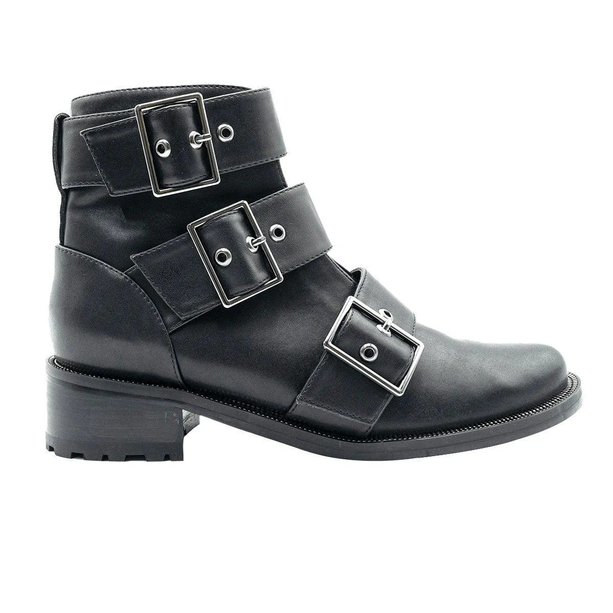 Blondo Camila Riding Ankle Boots Leather Black Colour For Women