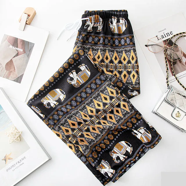Boho Wide Leg Pants