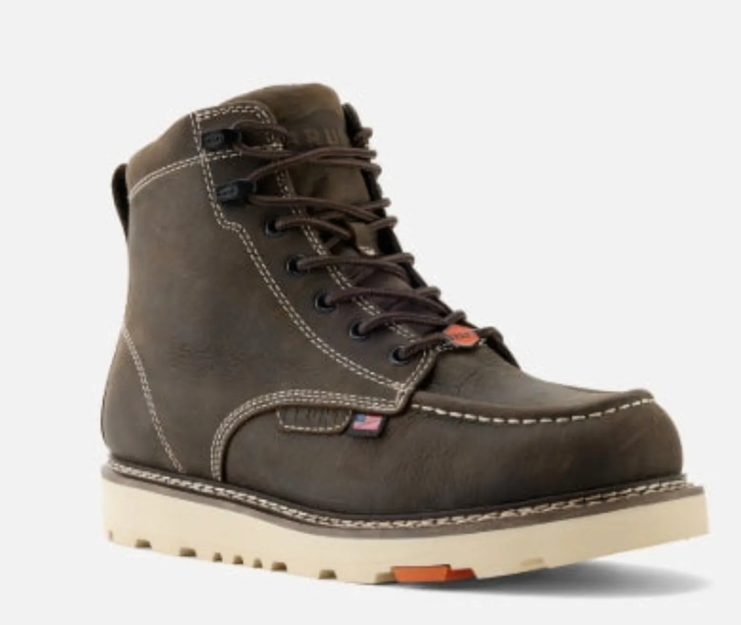 BRUNT Men's Marin USA Welted 6" Waterproof Comp Toe Work Boot