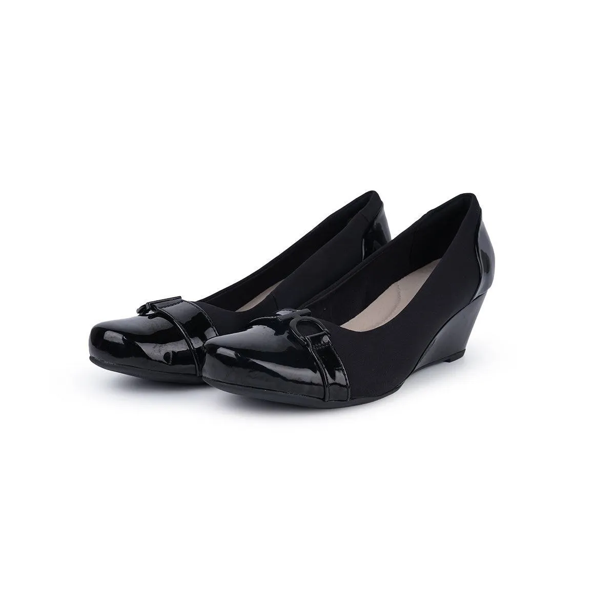 Clarks Fores Poppy Wedge Heels