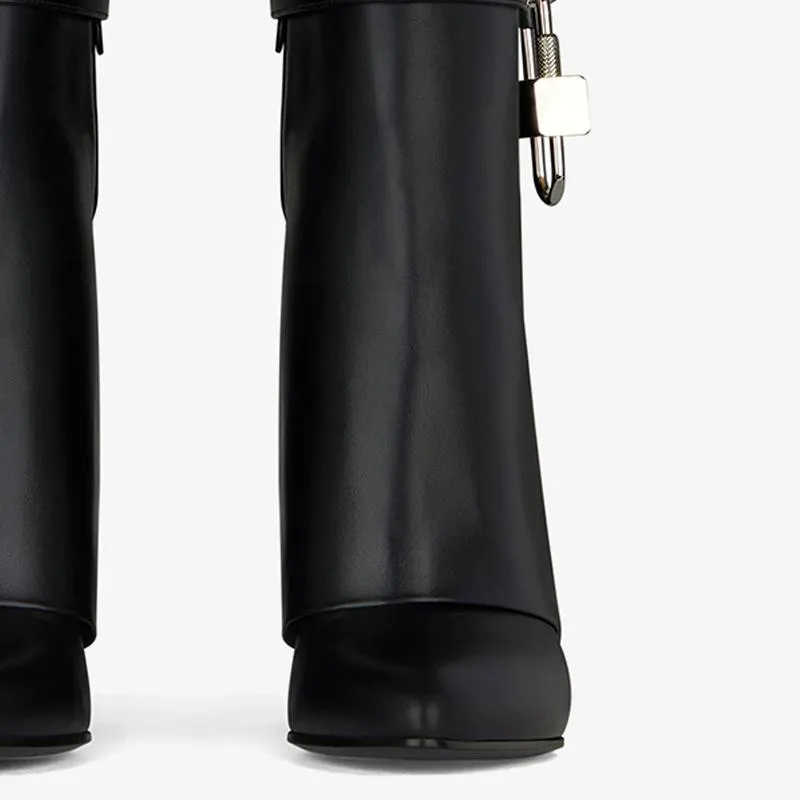 Classic Black Slip-On Ankle Boots