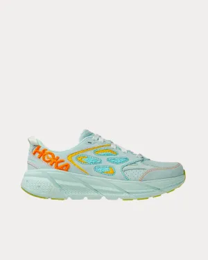 Clifton L Embroidery Blue Grass / Radiant Yellow Running Shoes