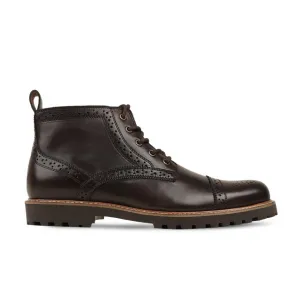 Comart -  Men's Dark Brown Calf Leather Boot