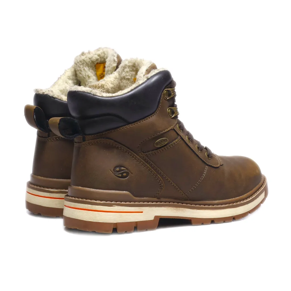 Dockers Snow Boots Leather Brown Colour For Kids