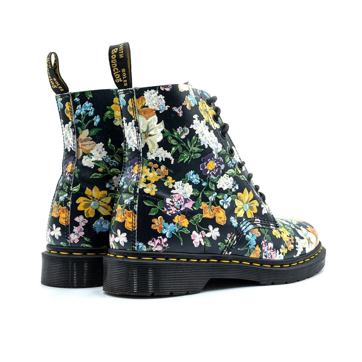 Dr. Martens Darcy Floral Ankle Boots Leather Multicolour Colour For Men