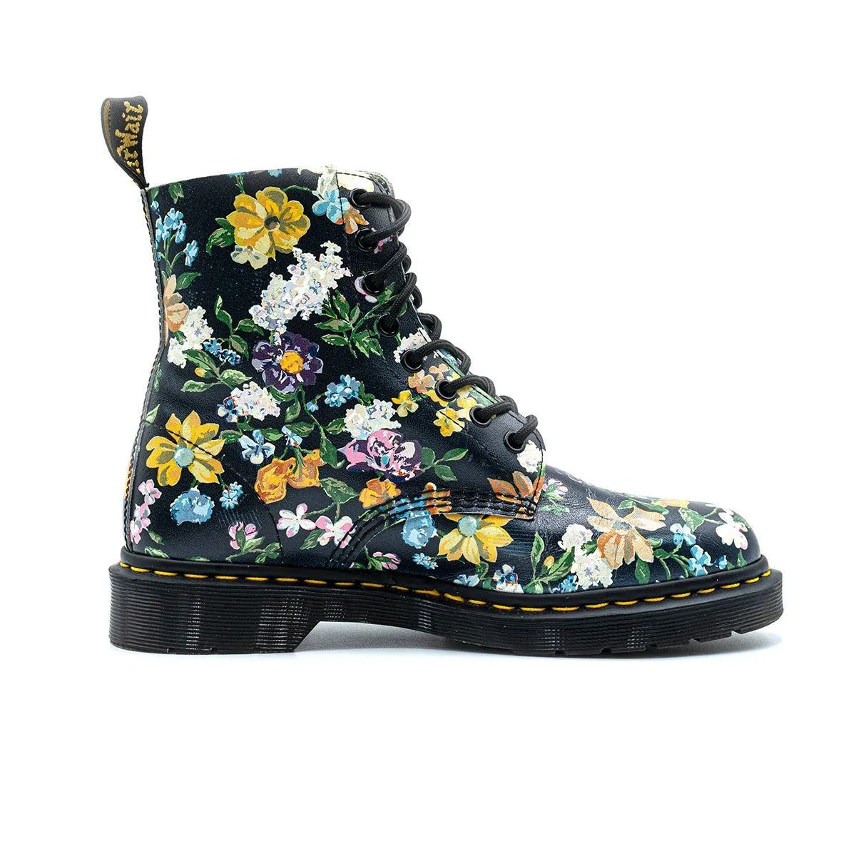 Dr. Martens Darcy Floral Ankle Boots Leather Multicolour Colour For Men