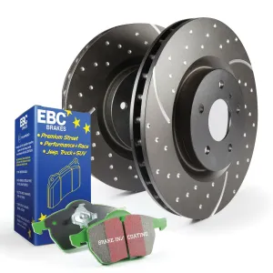 EBC Brakes S10KF1067 S10 Kits Greenstuff 2000 and GD Rotors