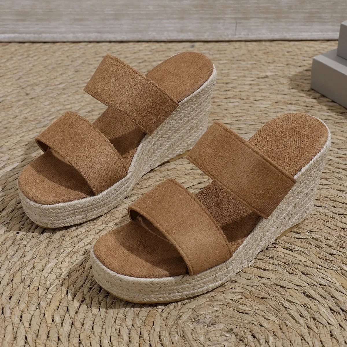 Elevate Your Style with Open Toe Wedge Sandal