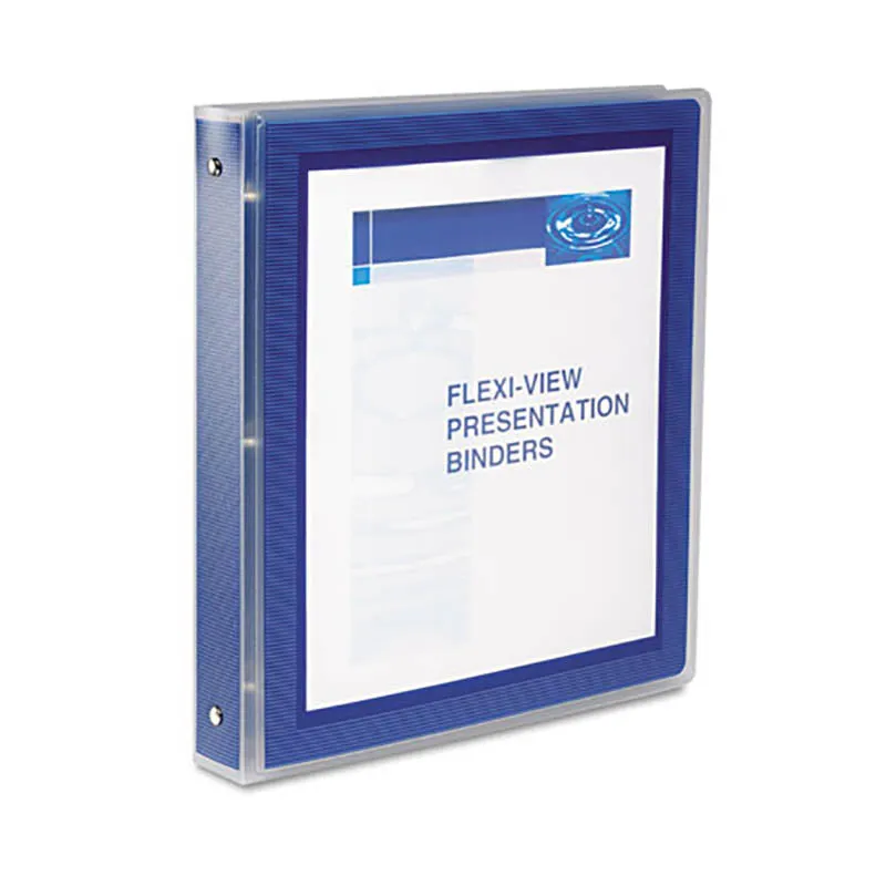Flexi-View Flexible Round-Ring View Binder