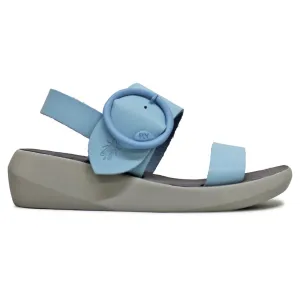 Fly London BANI739FLY Brooklyn Leather Women's Wedge Heels Sandals