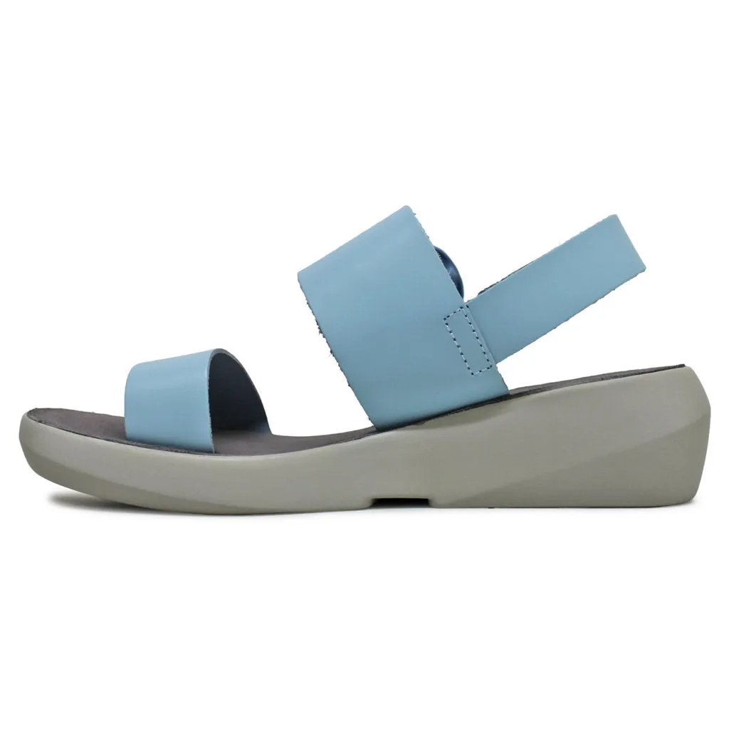 Fly London BANI739FLY Brooklyn Leather Women's Wedge Heels Sandals
