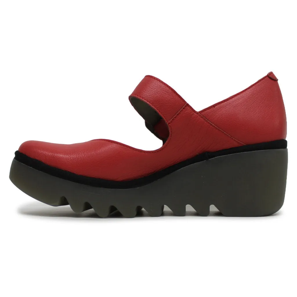 Fly London BAXE428FLY Leather Women's Wedge Shoes