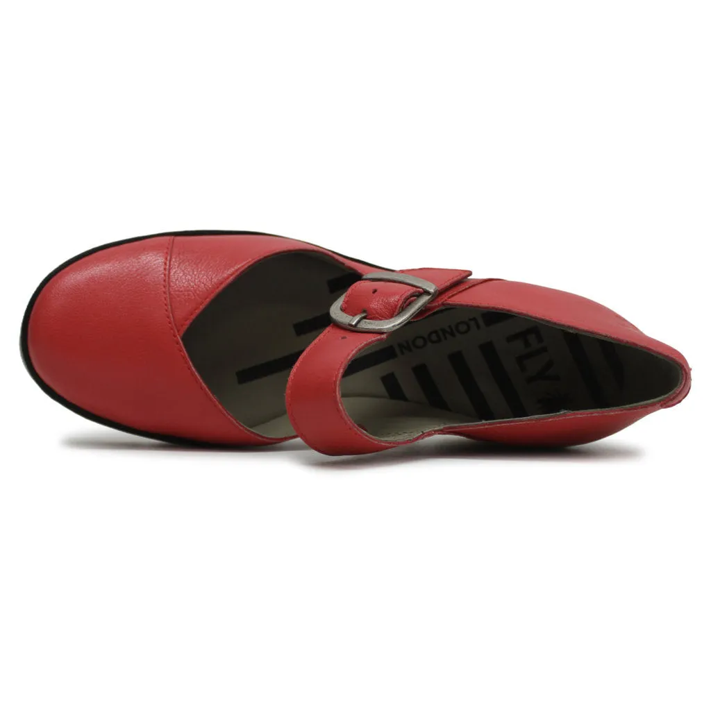 Fly London BAXE428FLY Leather Women's Wedge Shoes