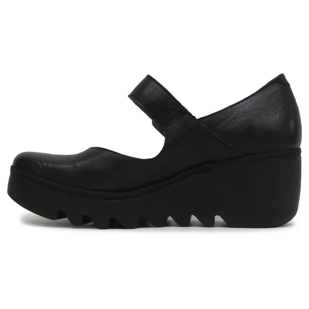 Fly London BAXE428FLY Leather Women's Wedge Shoes