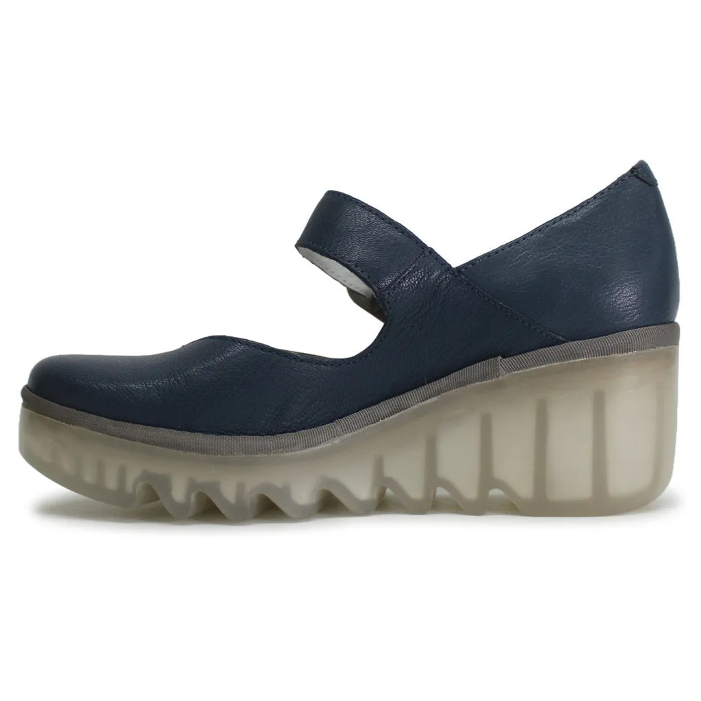 Fly London BAXE428FLY Leather Women's Wedge Shoes