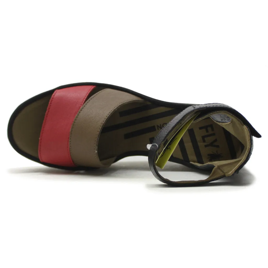 Fly London Bono290Fly Leather Women's Strappy Sandals