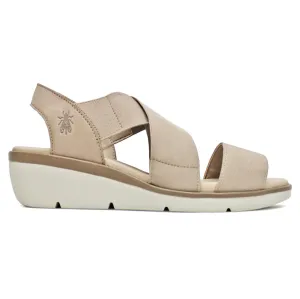 Fly London NOLI056FLY Cupido Leather Women's Wedge Heels Sandals