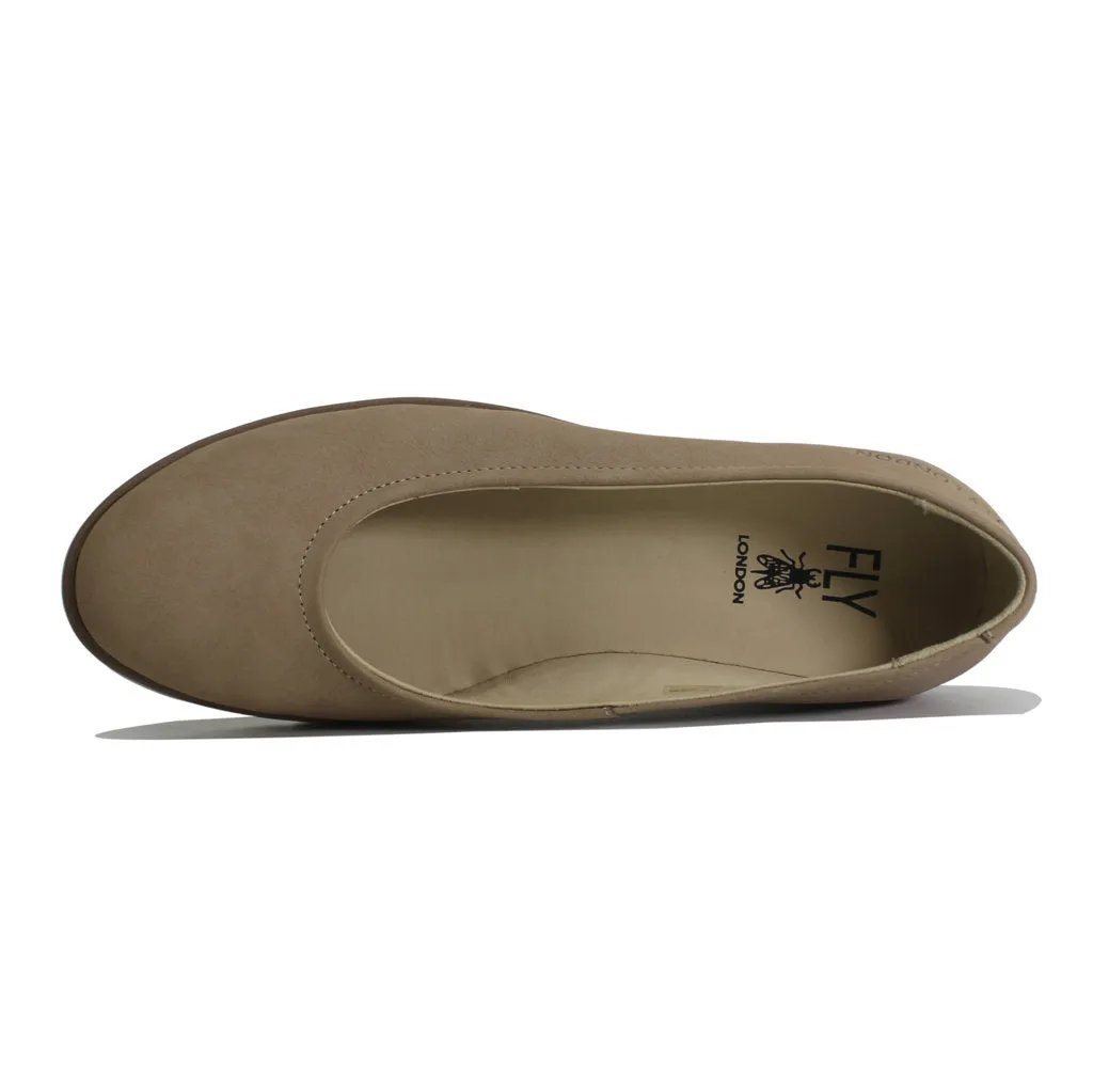 Fly London Numa570Fly Leather Women's Wedge Sole Shoes