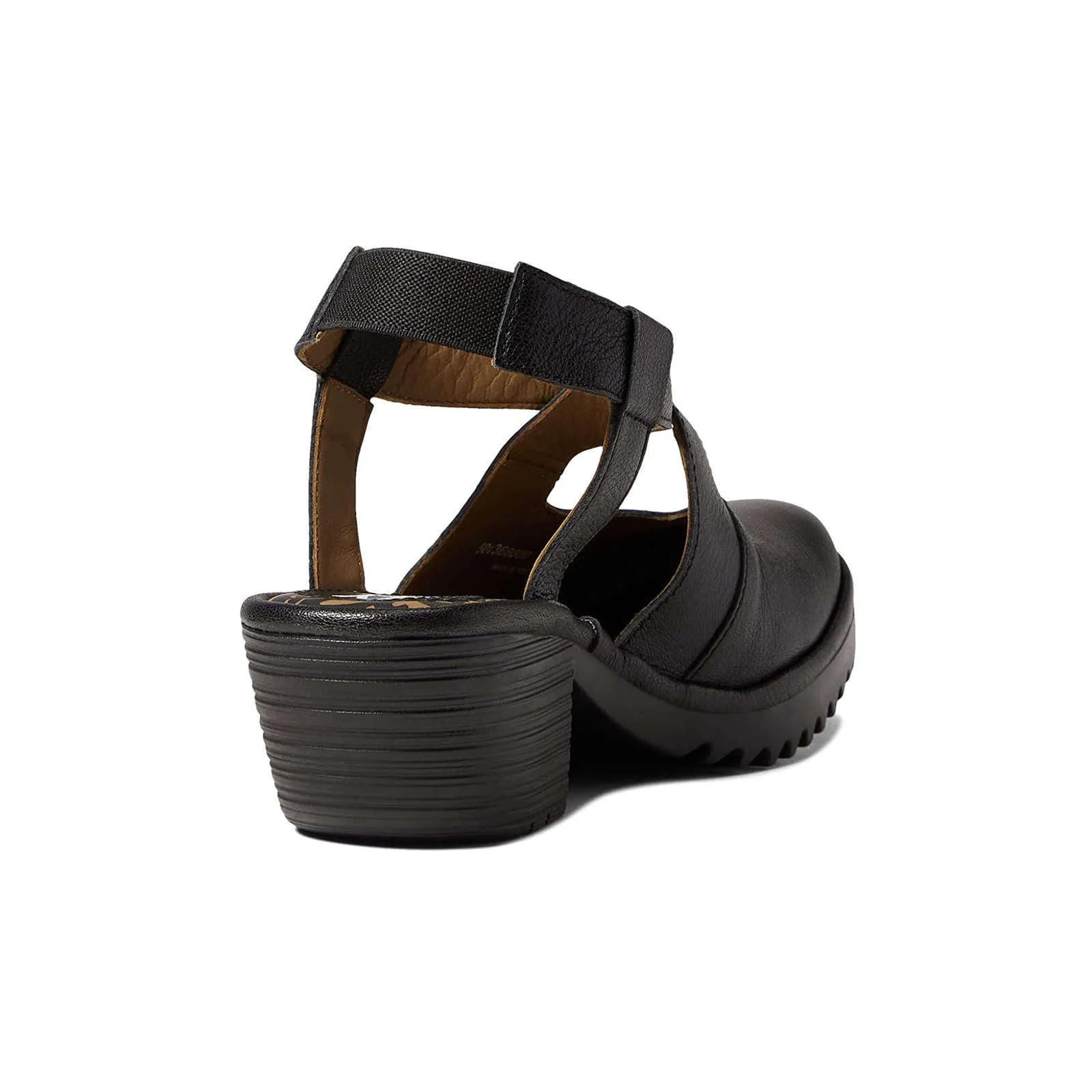 Fly London Wage368Fly Mousse Leather Women's Ankle Strap Sandals