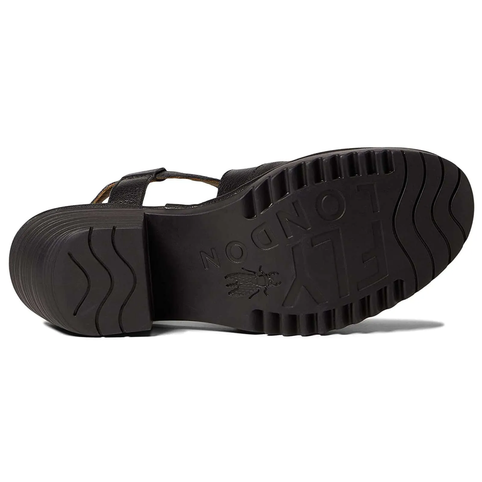 Fly London Wage368Fly Mousse Leather Women's Ankle Strap Sandals