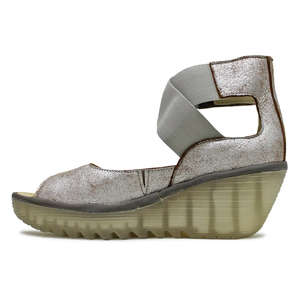 Fly London YEFI473FLY Cool Leather Women's Wedge Heels Sandals