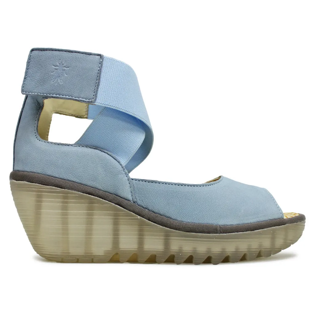 Fly London YEFI473FLY Cupido Leather Women's Wedge Heels Sandals