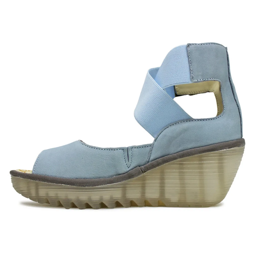 Fly London YEFI473FLY Cupido Leather Women's Wedge Heels Sandals