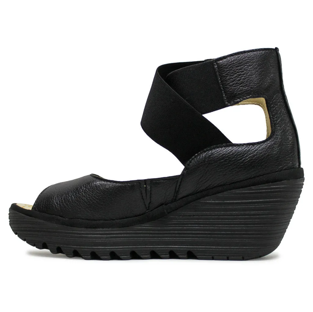 Fly London YEFI473FLY Mousse Leather Women's Wedge Heels Sandals