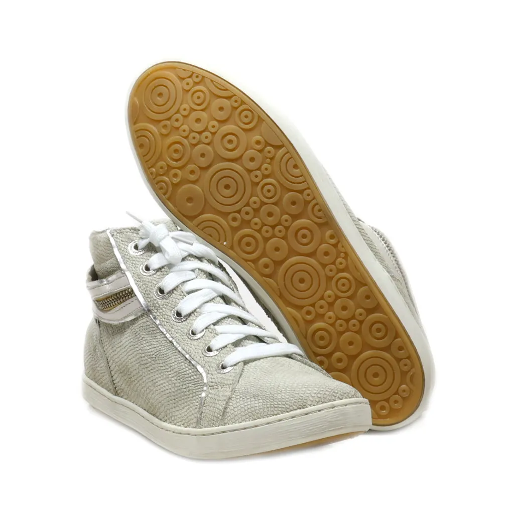 Footnotes Ankle Boots Leather Beige Colour For Women