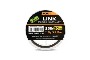 Fox Edges Link Crimpable Mono 35lb 20m