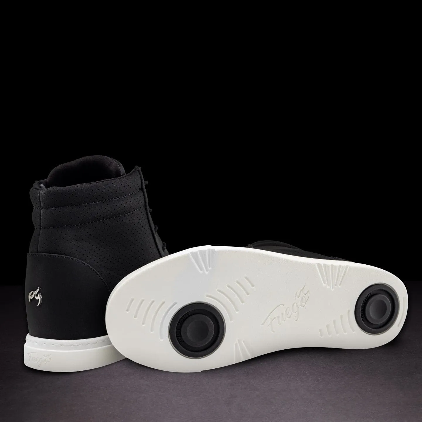 Fuego Dance Shoes Black | Wedge (Collective)
