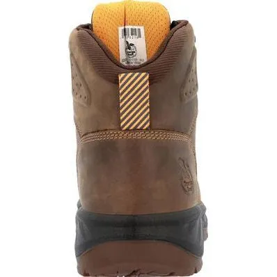 Georgia Men's Boot Ot 6" WP Slip Resistant Work Boot -Brown- GB00521