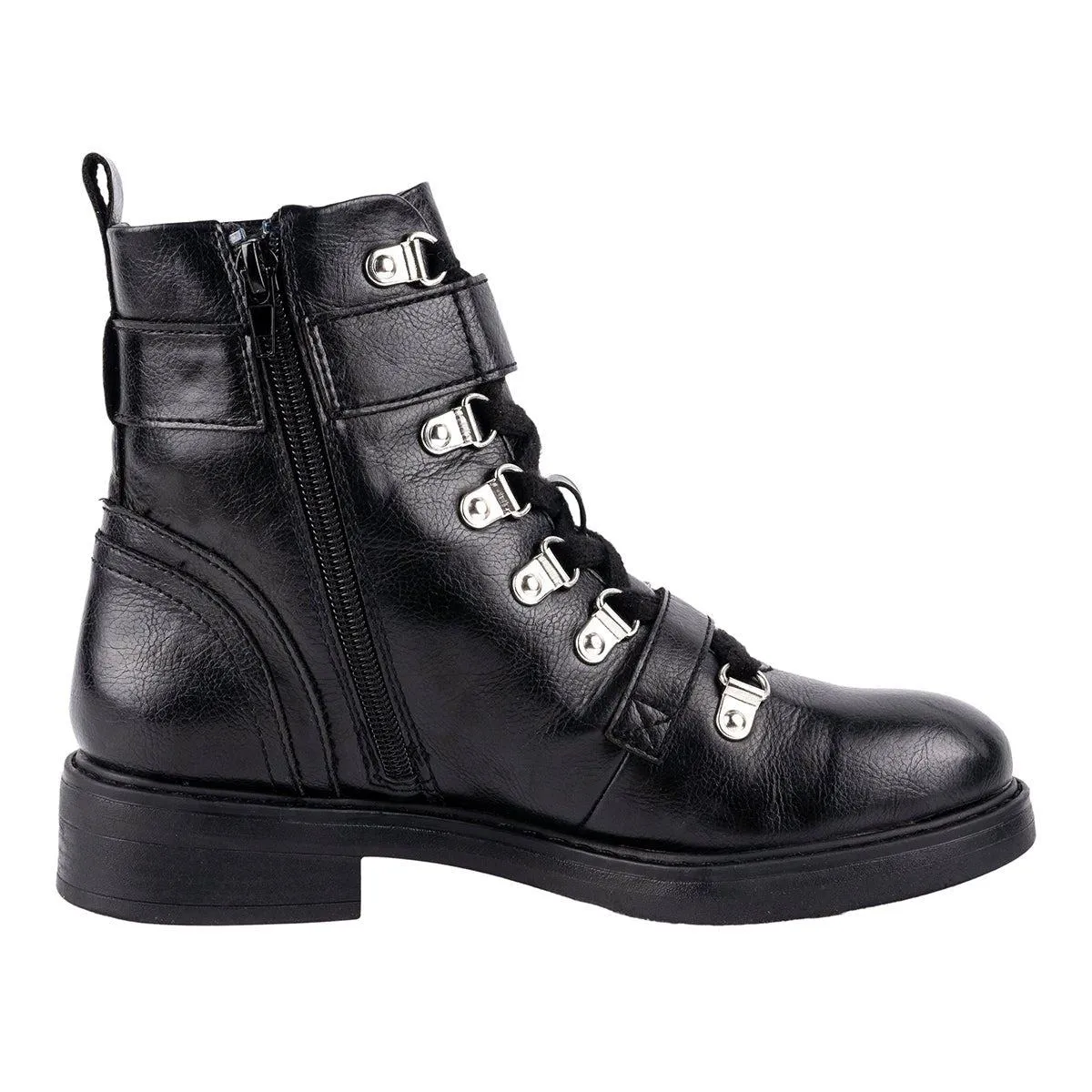 Graceland Ankle Boots Leather Black Colour For Women