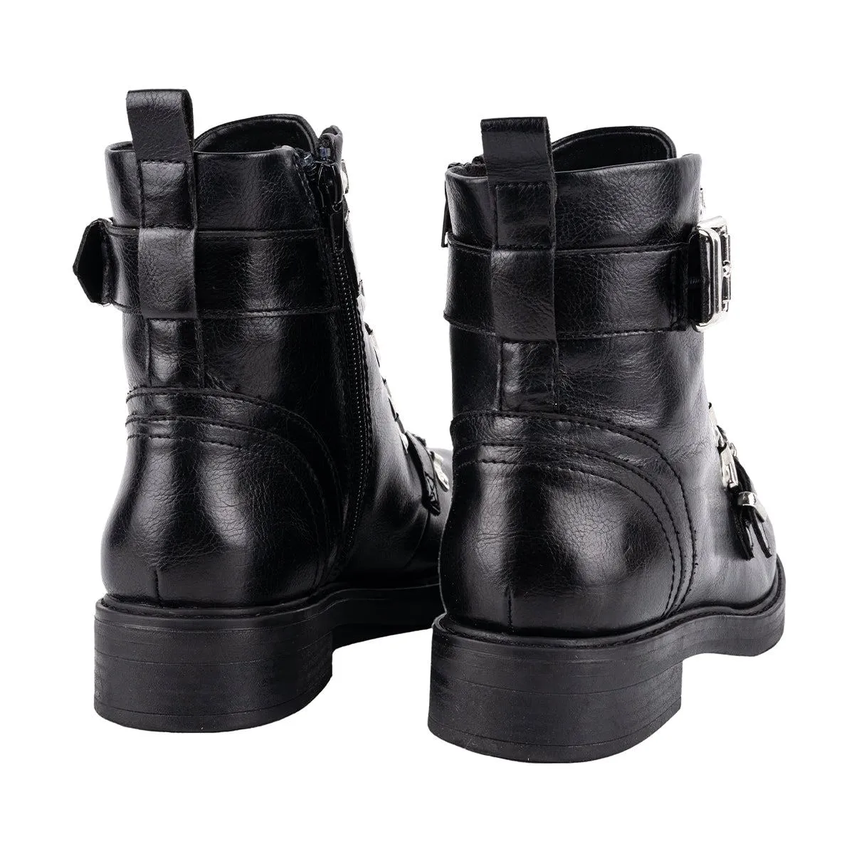 Graceland Ankle Boots Leather Black Colour For Women