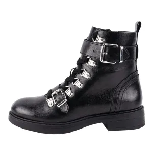 Graceland Ankle Boots Leather Black Colour For Women