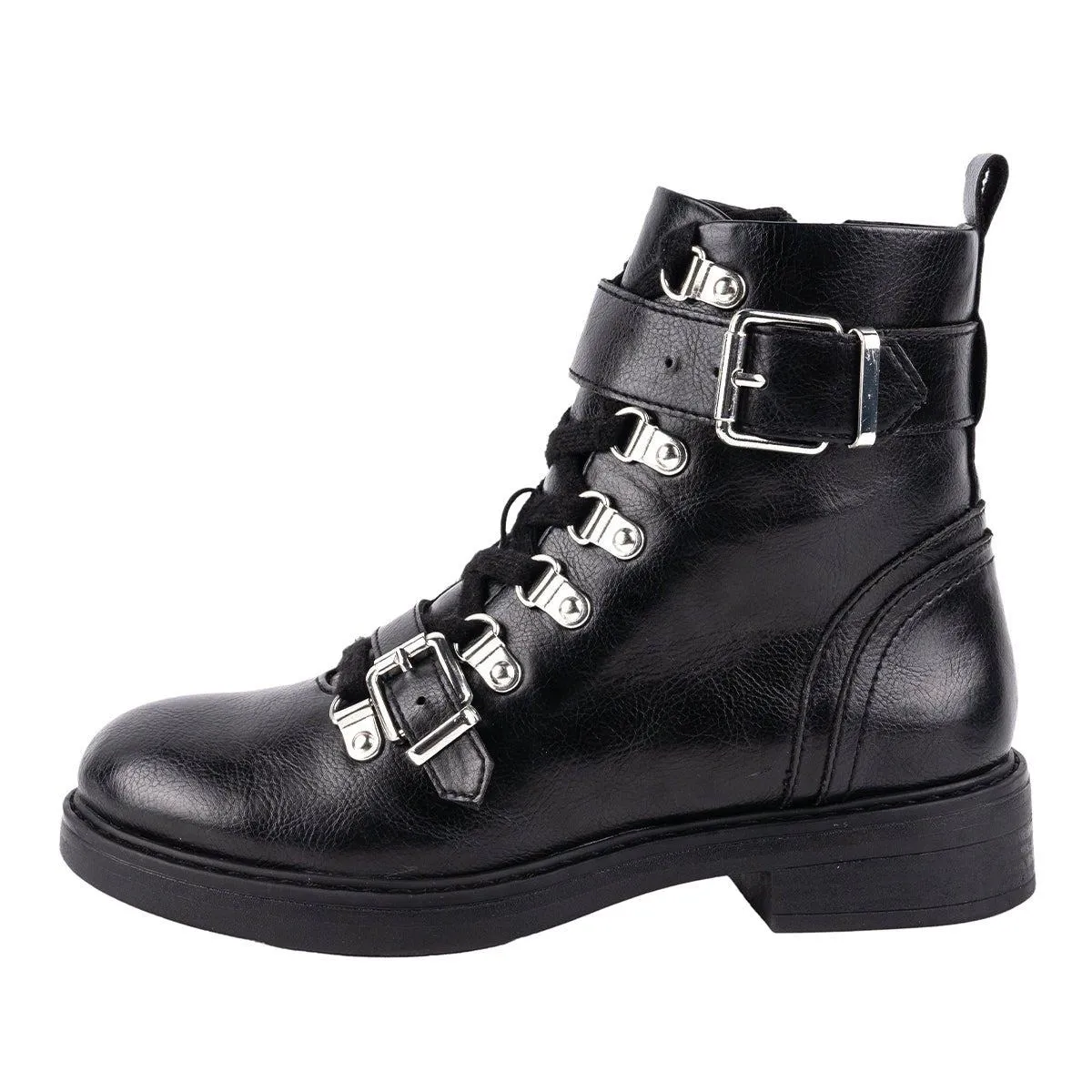 Graceland Ankle Boots Leather Black Colour For Women