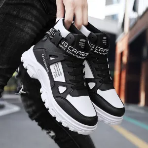 High-top sports sneakers