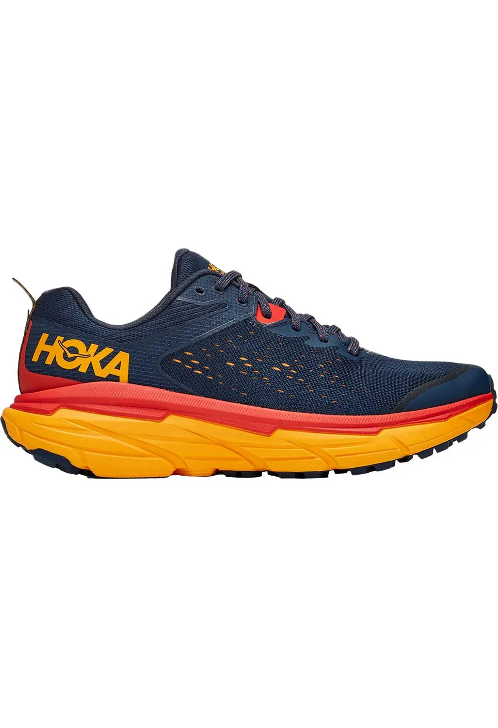Hoka Challenger ATR 6 Men's Shoes - Outer Space/Radiant Yellow